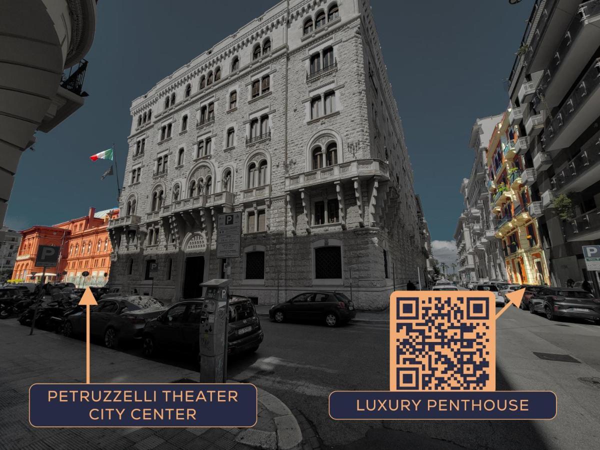 Penthouse In The Heart Of Bari With Terrace Daire Dış mekan fotoğraf